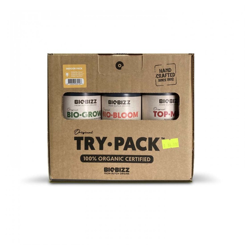 Trypack Indoor - Biobizz - La Rata Growshop