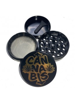 Moledor Cannabis Negro 50mm