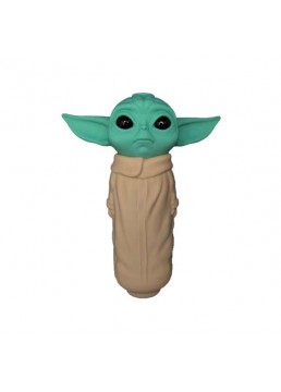 Pipa Baby Yoda Silicona 12cm