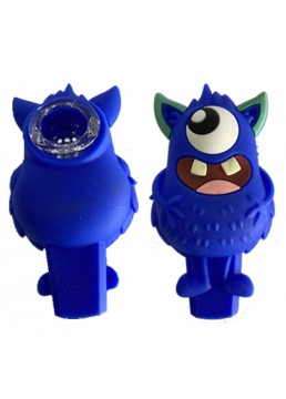 Pipa Silicona Monstruo Azul...