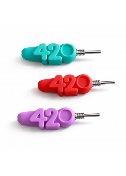 Pipa Silicona Wax 420 10cm